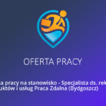 Oferta pracy na stanowisko – Specjalista ds. social media Odpisywanie na wiadomości Praca Zdalna (Bydgoszcz)