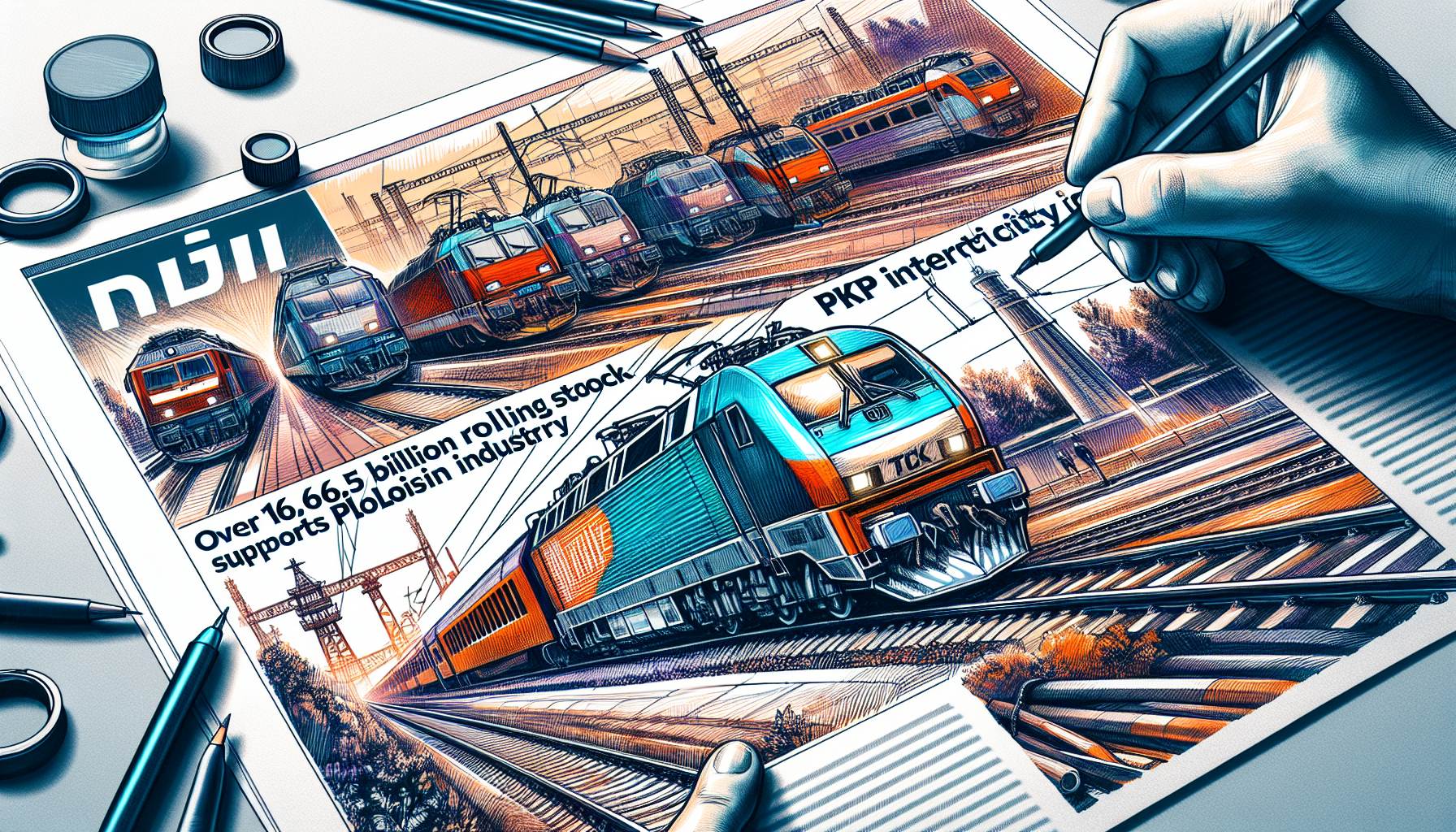 MI: Ponad 16,5 mld zł na tabor. PKP Intercity wspiera polski przemysł (komunikat)